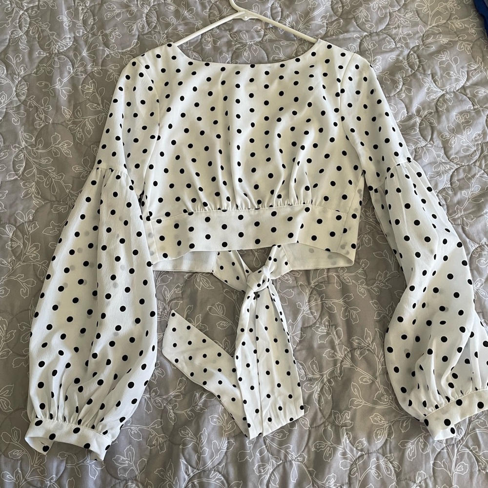 Superdown cropped Blouse - Picture 3 of 5